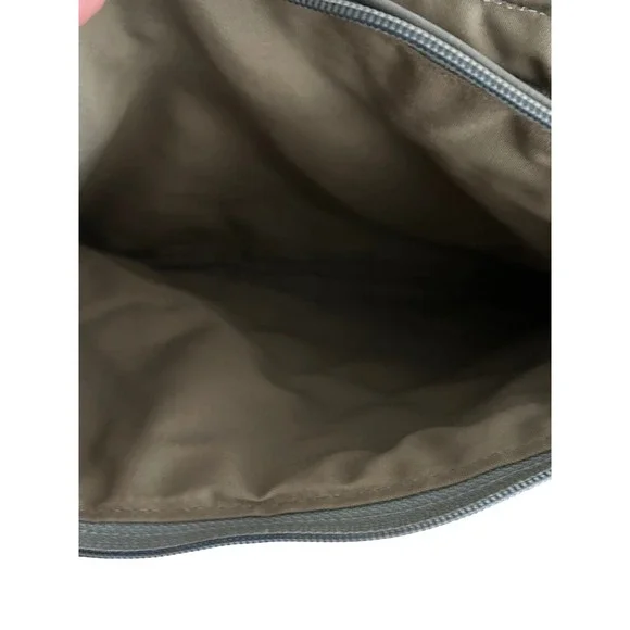 VTG 80s Anne Leather Fold Over Clutch Bag‎ Snake Trim Chain Detail - Picture 6 of 8